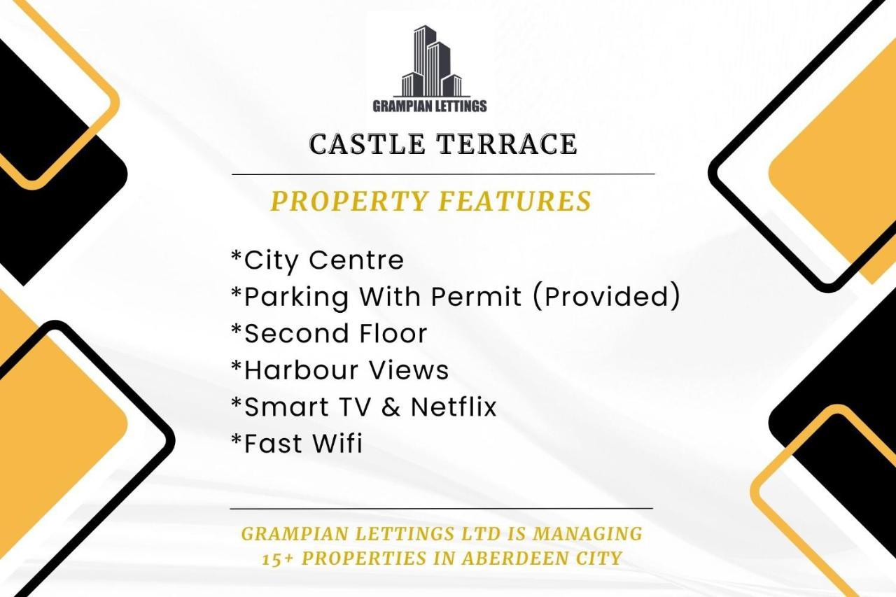 Apartamento Castle Terrace - Grampian Lettings Ltd Aberdeen Exterior foto